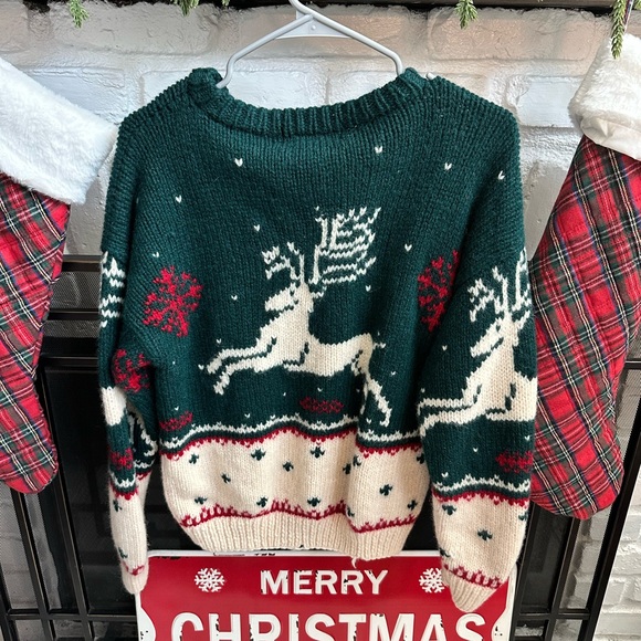 Vintage Eddie Bauer Nordic Christmas Sweater - Picture 4 of 5